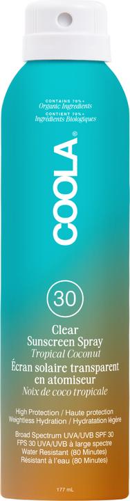 Produktbild Coola Suncare Classic Spray Tropical Coconut (Sonnenspray, SPF 30, 177 ml, 177 g)