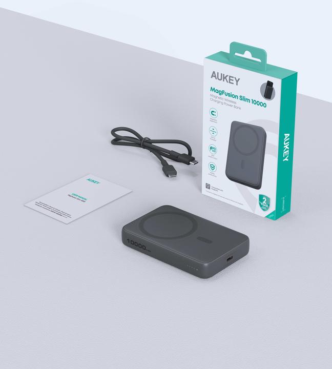 Actual product image Aukey Mag Fusion (10000 mAh, 20 W, 38.50 Wh)