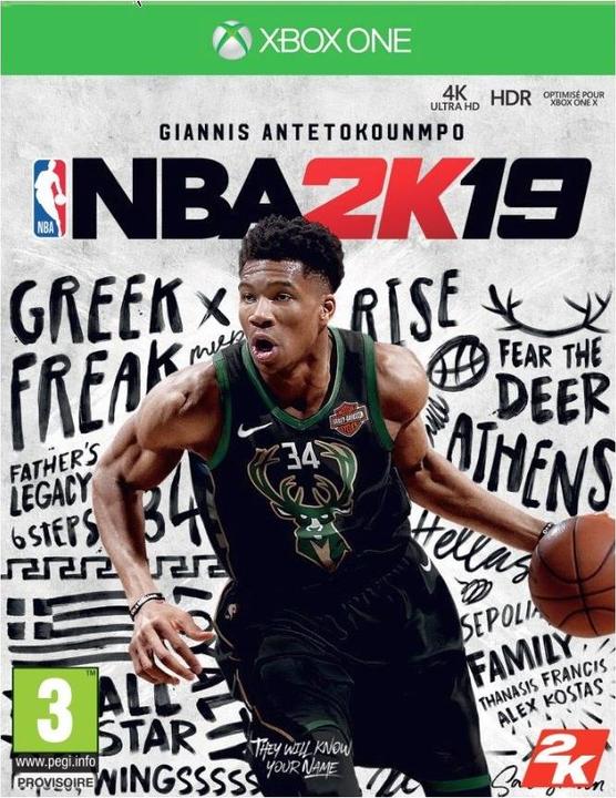Actual product image 2K Games NBA 2K19 (Xbox One X, Xbox Series X, FR)