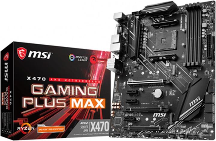 Image du produit MSI X470 Gaming Plus Max (AM4, AMD X470, ATX)