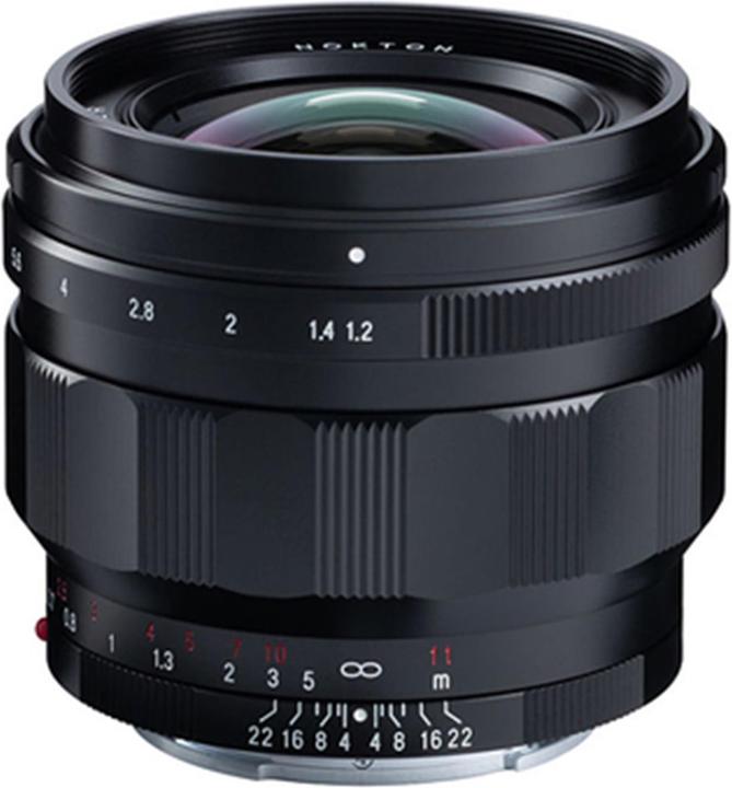 Actual product image Voigtländer Nokton 50 mm / 1.2 asph. black (Sony E, full size)