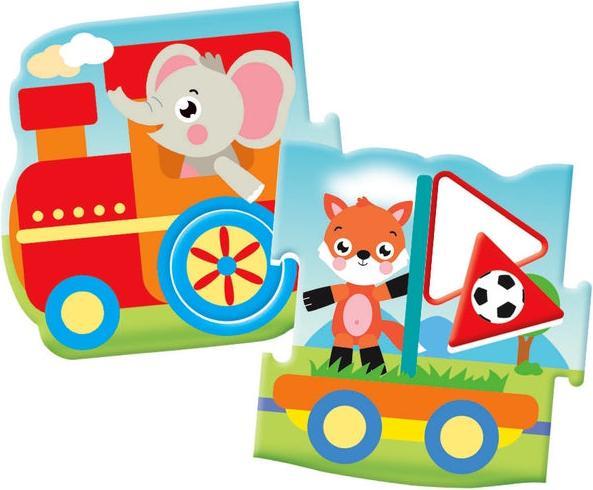 Actual product image Clementoni Montessori Baby Il Trenino delle Forme