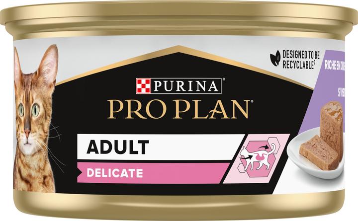 Produktbild Pro Plan Adult Delicate Truthahn (Adult, 1 Stk., 85 g)