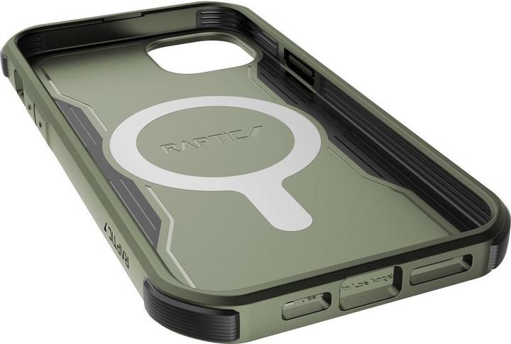 Actual product image X-Doria Raptic Fort Case for iPhone 14 Plus with Green MagSafe Armored Cover (Apple iPhone 14 Plus)