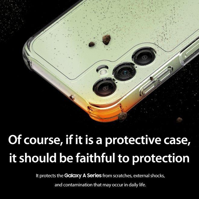 Actual product image Araree Flexield Made in Korea Series (Samsung Galaxy A25 5G)
