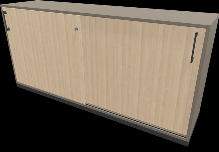 Grigio scuro, Decorazioni in frassino beige sabbia, Cubanite grigia