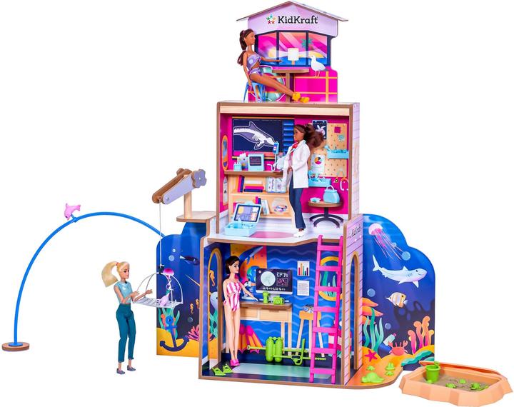 Immagine prodotto KidKraft Casa delle bambole 2-in-1 spiaggia e centro di salvataggio
