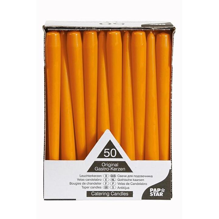 Image du produit Papstar 10393 Bougie de cire ronde (e) (50 pcs)