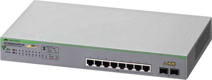 Image du produit Allied Telesis Switch Websmart Gigabit 8xtpoe+ (12 Ports)