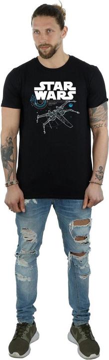 Immagine prodotto Star Wars The Last Jedi X-Wing Maglietta Uomo (3XL)