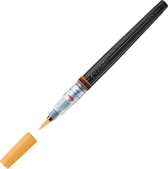 Produktbild Pentel Filzstift Color Brush Neon color edition, orange (Orange)