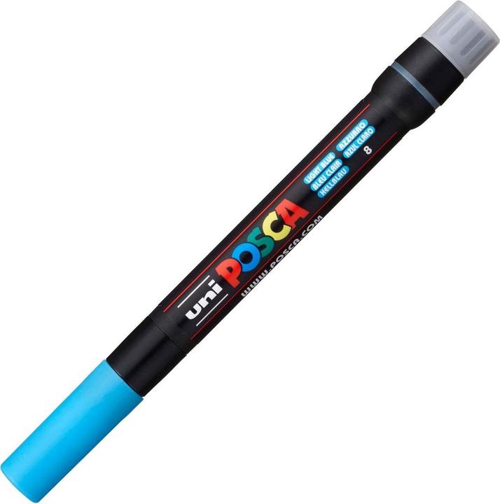 Produktbild Posca Brush Tip PCF-350 (Blau, 10 mm, 1 x)