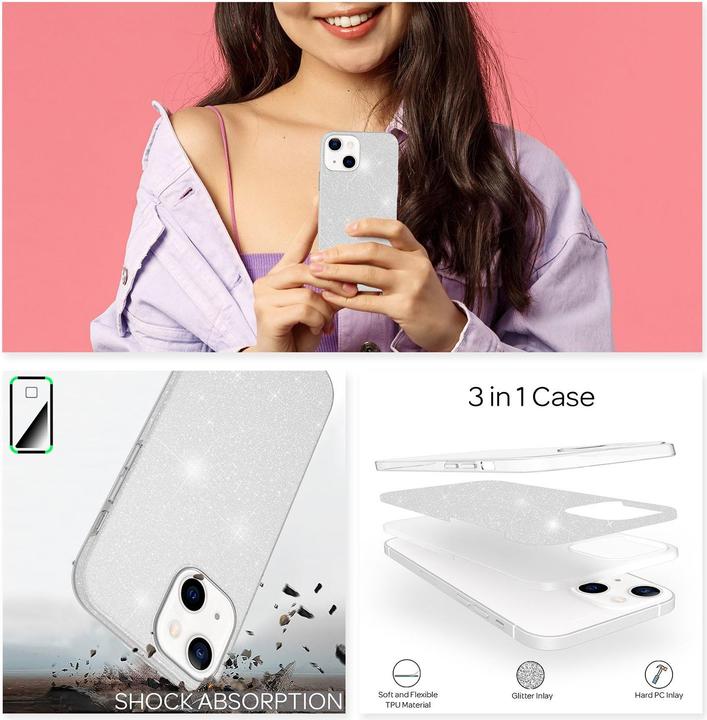 Image du produit Nalia Coque Brillante (Apple iPhone 13)