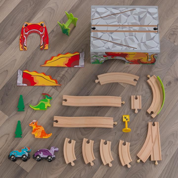 Actual product image KidKraft Adventure Tracks™ Dino-Welt Bebende T-Rex-Höhle