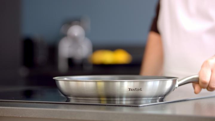 Immagine prodotto Tefal Virtuoso (28 cm, Padella per friggere, Acciaio inossidabile)