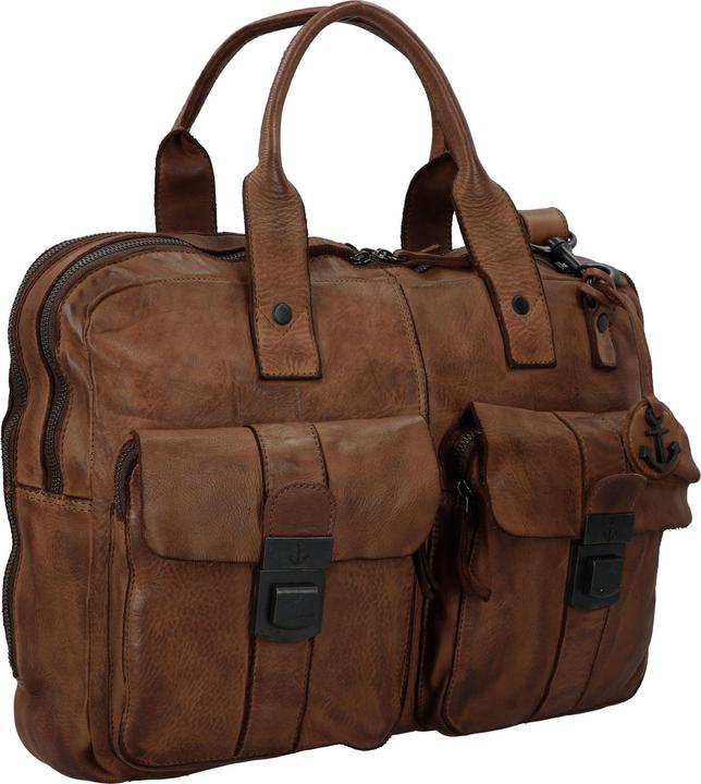 Actual product image Harbour 2nd Cool Casual Winterhude briefcase leather 40 cm laptop compartment