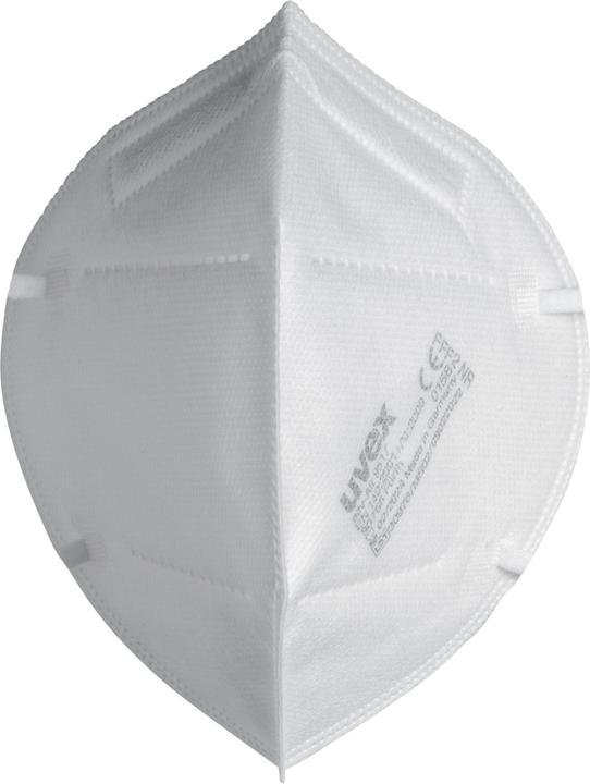 Actual product image Uvex Safety silv-Air 9517 8739518 Fine dust mask without valve FFP2 10 pcs. DIN EN 149:2001 + A1:2009 (FFP2, 10 x)