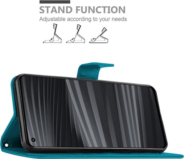 Actual product image Cadorabo Flower Book Cover for Realme GT 2 / GT Neo 2 (Realme GT Neo 2, Realme GT 2)