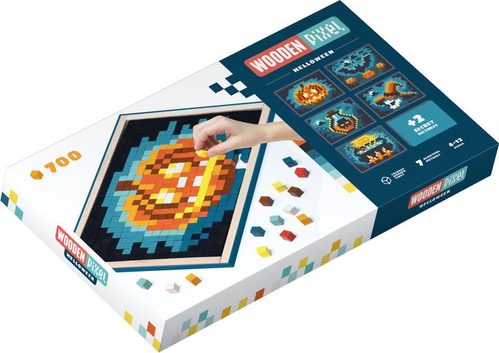 Actual product image Cubika Wood masaik Halloween