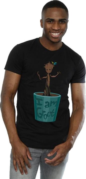 Immagine prodotto Guardians Of The Galaxy Baby Groot Flower Pot Maglietta Uomo (XL)