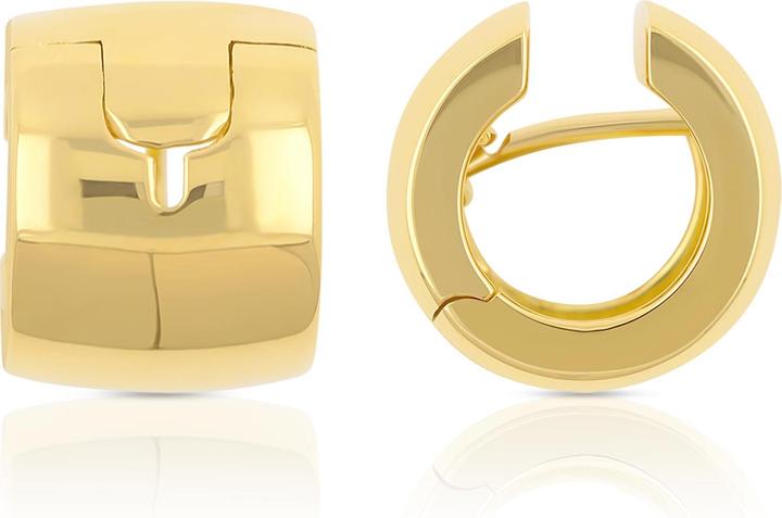 Muau Creolen (750/18K Gelbgold)