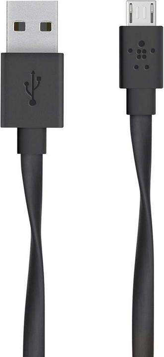 Produktbild Belkin MixIt Flat USB A zu Micro USB (1.80 m, USB 2.0)