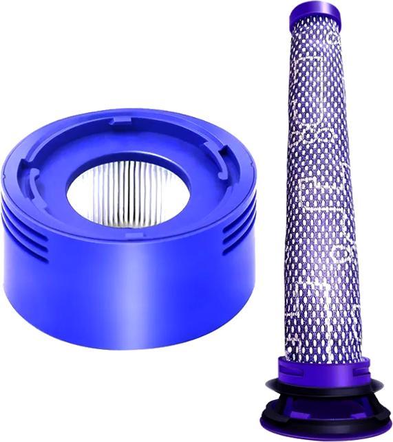 Immagine prodotto Europart Filtro aria di scarico tipo dyson 967478-01 Filtro lamellare blu rotondo per aspirapolvere a