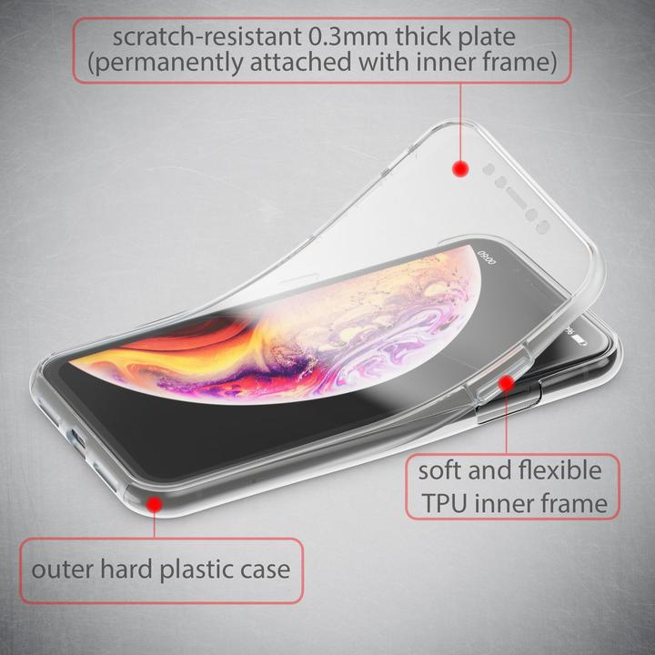 Actual product image Nalia 360 degree mobile phone case (Apple iPhone XR)