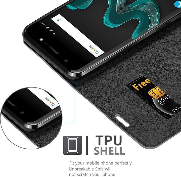 Actual product image Cadorabo Book Invis. Magnet sleeve (Wiko WIM)