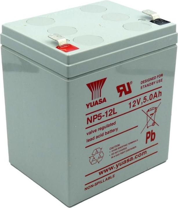 Produktbild Yuasa NP5-12L 12V 5Ah USV-Batterie