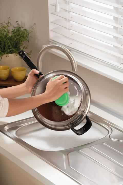 Actual product image Scotch Brite Pot Cleaner Classic Comfort, colour: green (2 pcs.)
