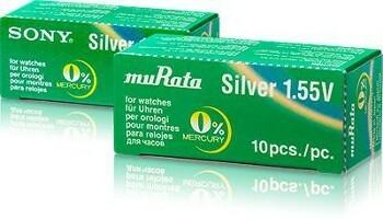 Produktbild Murata Knopfzellen 315 (10 Stk., 23 mAh)