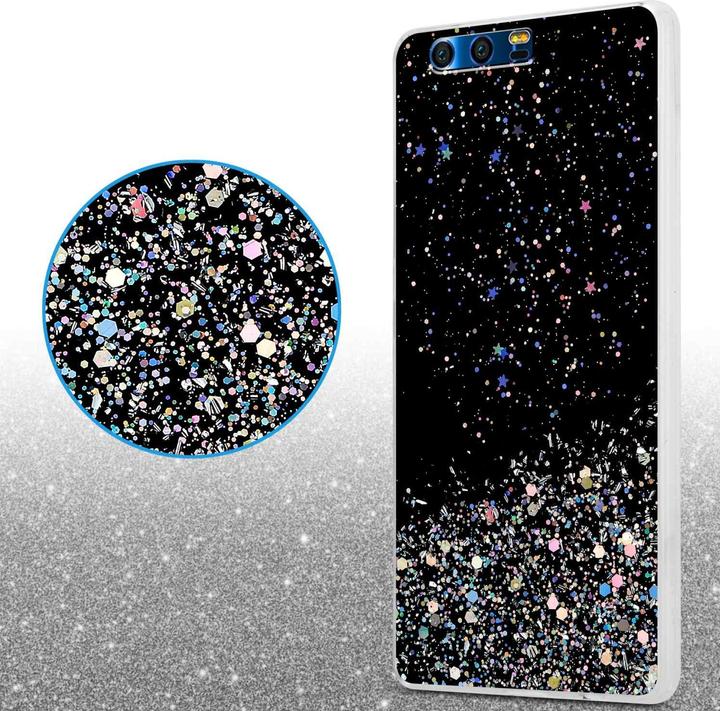 Actual product image Cadorabo TPU cover with glitter for Honor 9 (Honor 9)