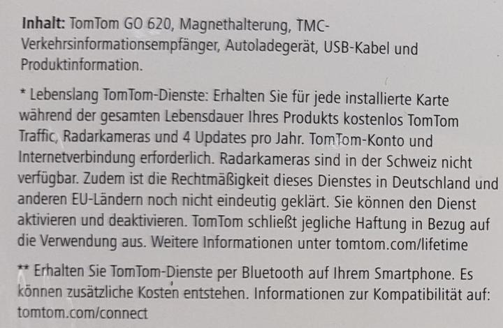 Produktbild TomTom GO 620 World (6")