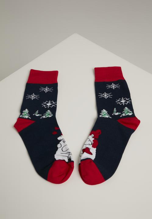 Image du produit Urban Classics Christmas Socks Set Icebear (Lot de 3, 43 - 46)