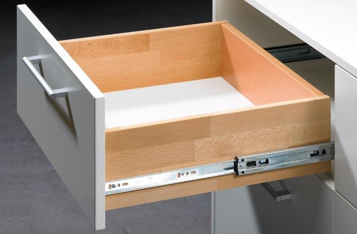 Image du produit Hettich Coulisse à billes KA 5632 Acier galvanisé Longueur nominale 500 mm 45 kg