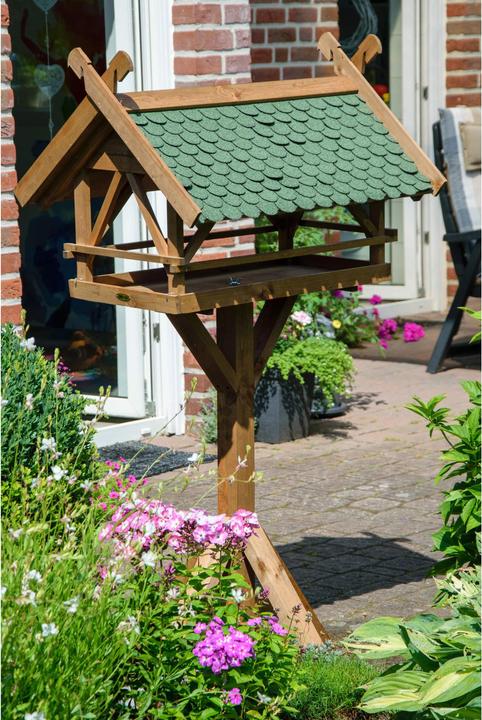 Image du produit Dobar Mangeoire pour oiseaux Westfalen avec support 78 x 62 x 148 cm