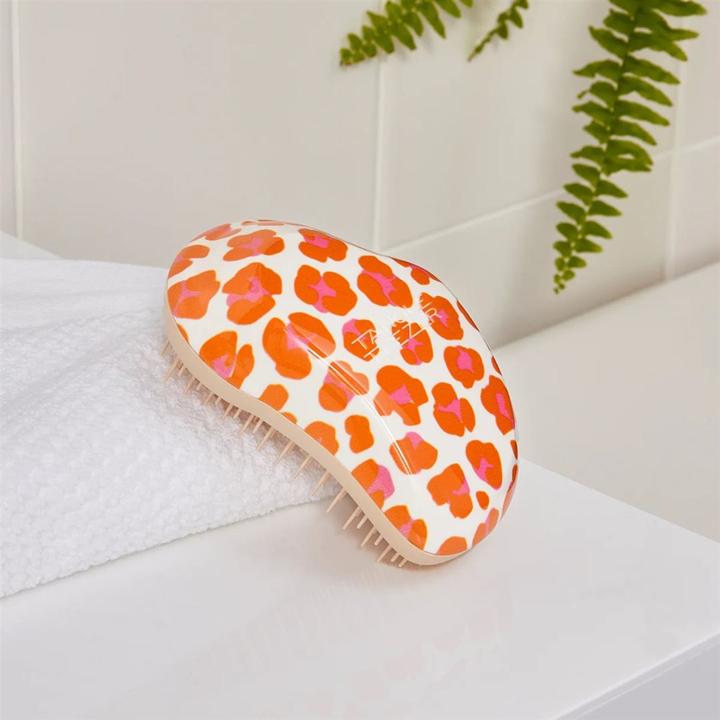 Produktbild Tangle Teezer Die Original Mini-Entwirrungsbürste für Reisen und kleine Hände Bedruckte Orange Safari