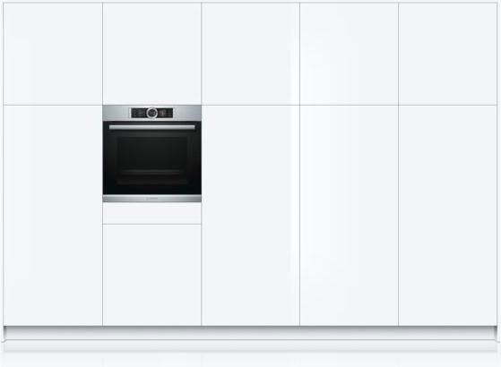 Image du produit Bosch Hausgeräte Série 8 HRG656XS2 Four A Acier inoxydable