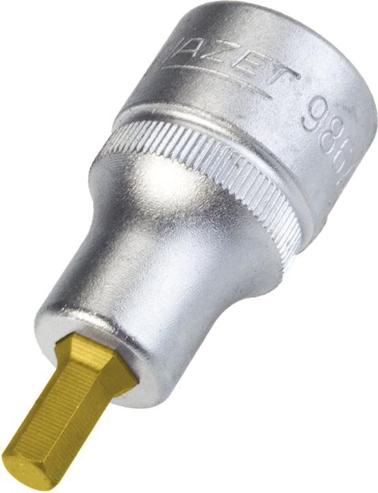 Immagine prodotto HAZET Inserto chiave a bussola per giraviti 986A-7/32 ∙ Attacco quadro, cavo, 12,5 mm (1/2 di polli… (7/32")