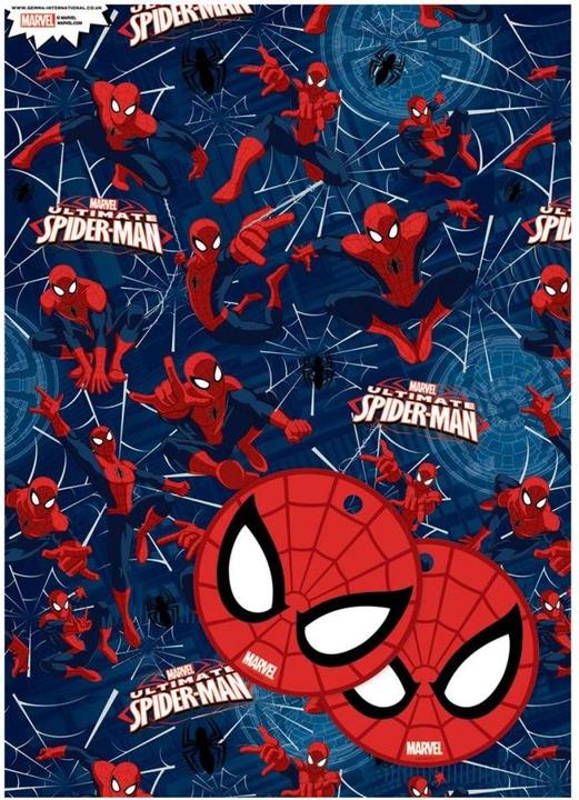 Actual product image Spiderman Gift Wrap Sheets (Wrapping paper)