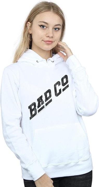 Immagine prodotto Bad Company Distressed Logo Felpa con Cappuccio Donna (XXL)