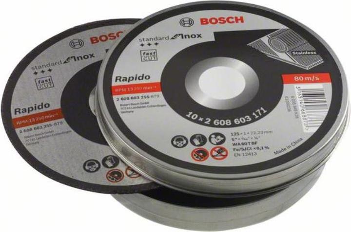 Produktbild Bosch Professional Zubehör PRO Stainless Steel and Metal Trennscheibe, 125 x 1 x 22,23 mm