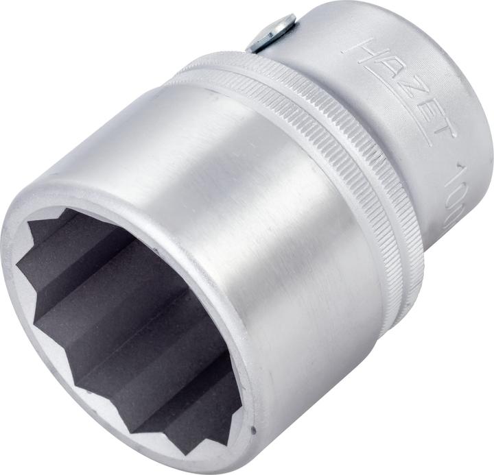 Actual product image HAZET Socket ∙ 12-point 1000Z-36 ∙ Square, hollow 20 mm (3/4 inch) ∙ Outside 12-point profile ∙ 36 … (36 mm)