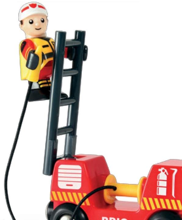 Produktbild Brio Feuerwehr Leiterfahrzeug mit L&S