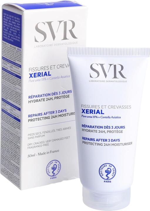 Produktbild Xerial Fissures Et Crevasses Cream For Cracked And Damaged Skin 50Ml (Fussdeodorant & -puder, 50 ml)