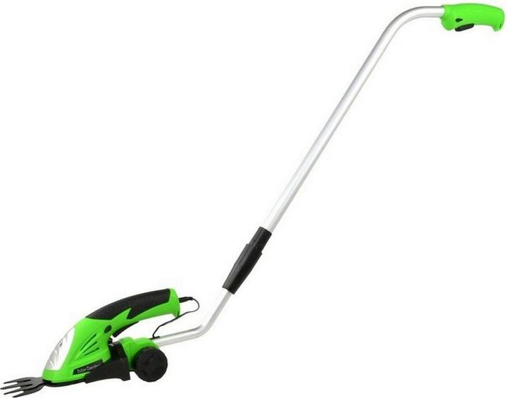 GEKO Tagliaerba e tagliasiepi con manico telescopico, 7,2 V, a batteria (Tagliasiepi a batteria)