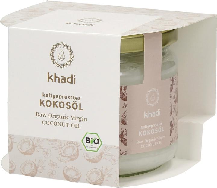 Actual product image Khadi Coconut oil- Huile de Noix de Coco (Body cream)
