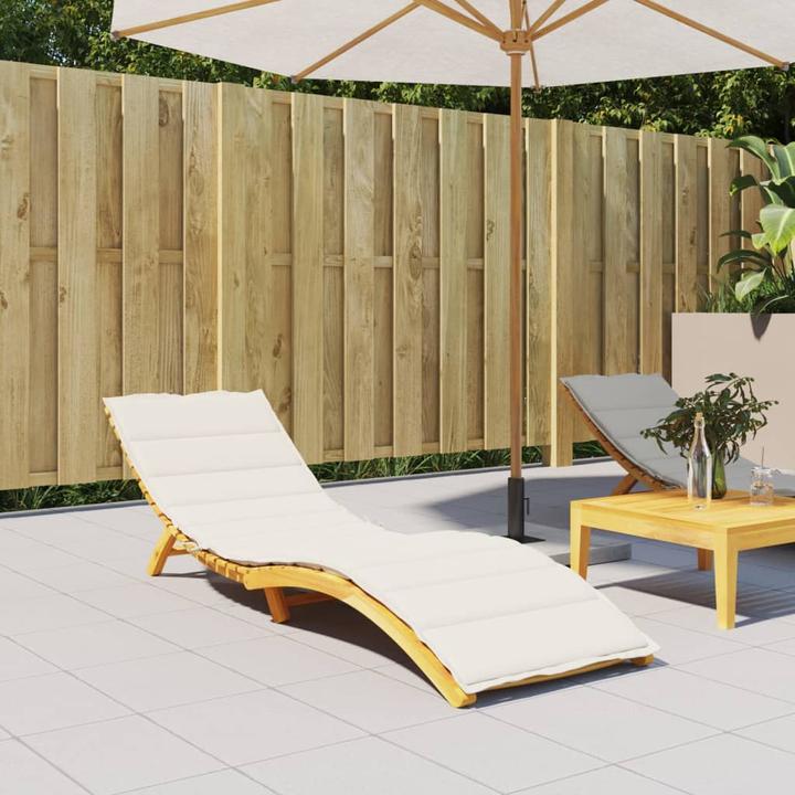 Produktbild VidaXL Sonnenliegen-Auflage Stoff (200 x 70 x 4 cm)