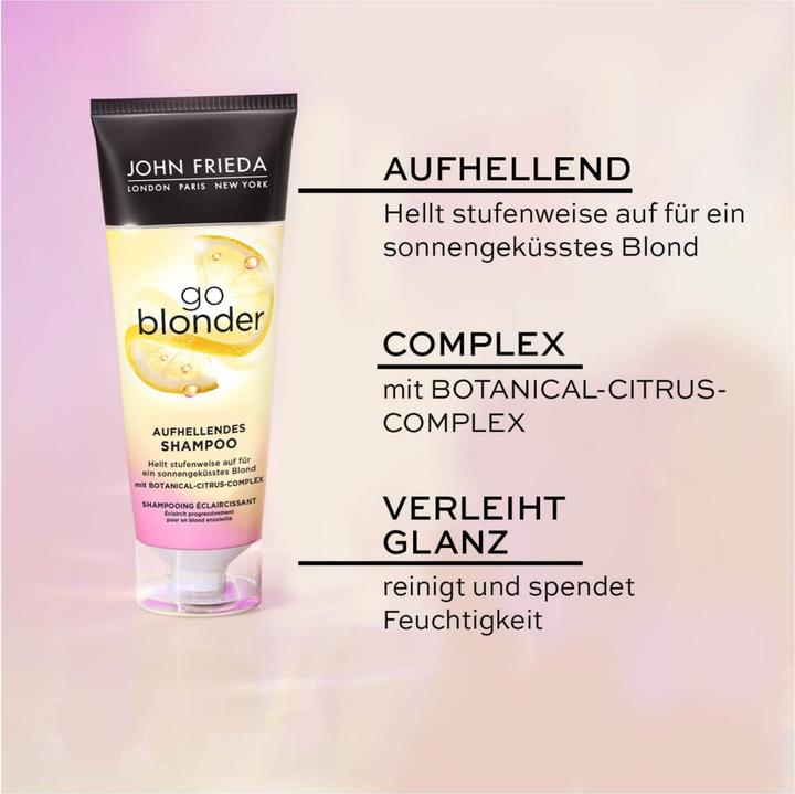 Actual product image John Frieda Go Blonder (500 ml, Liquid shampoo)